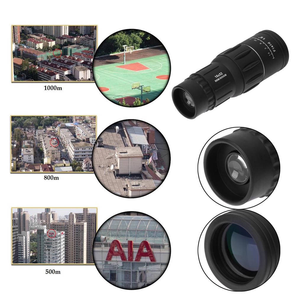 Dual Day Night Vision 16X52 Monocular Telescope.