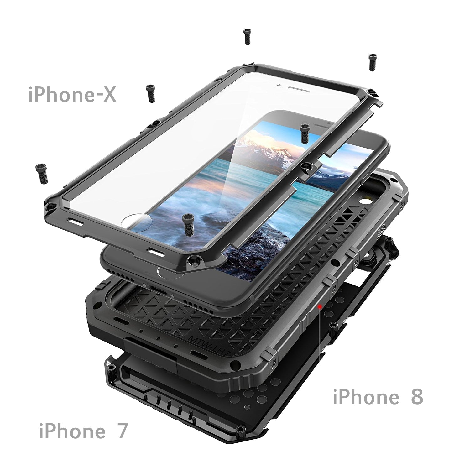 Tactical Shockproof iPhone Case