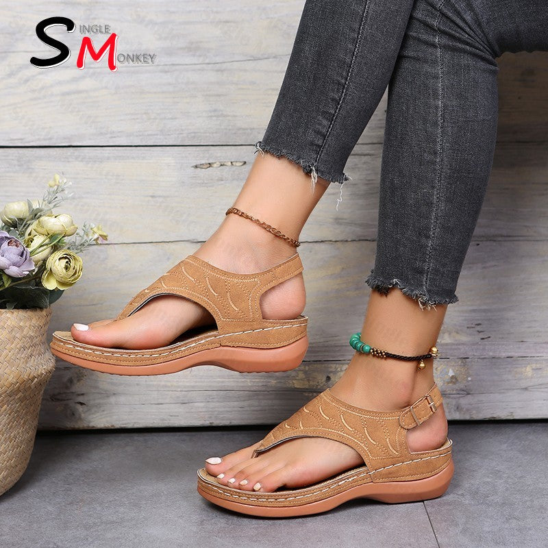 Martina - The best fashionable leather sandals for the summer
