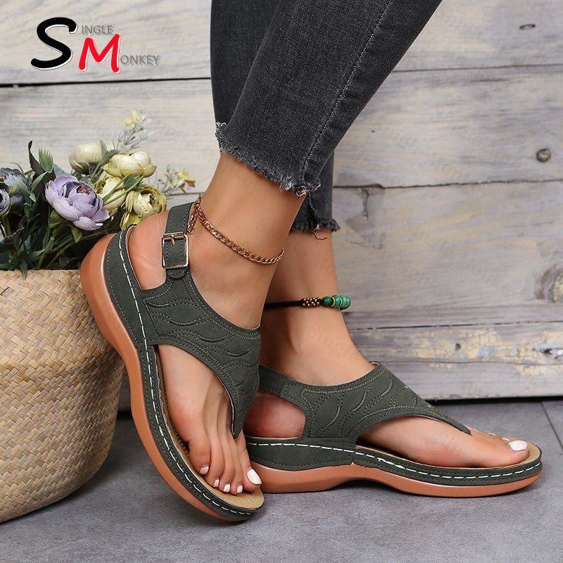 Martina - The best fashionable leather sandals for the summer