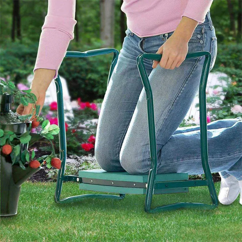 GardenBliss™ - the ultimate 2-in-1 kneeling bench with high comfort and tool pockets! [Last day discount]