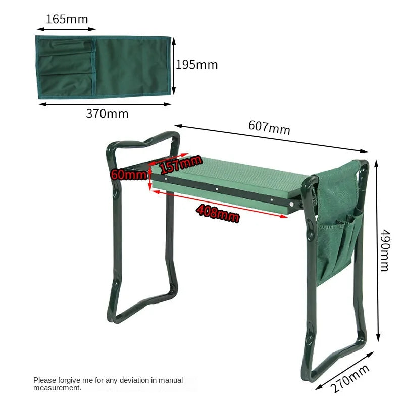 GardenBliss™ - the ultimate 2-in-1 kneeling bench with high comfort and tool pockets! [Last day discount]