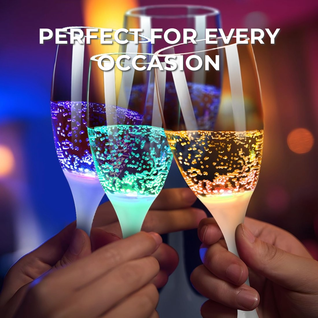 LED Champagne Glass | Light Up Your Celebrations with a Sparkling Touch!