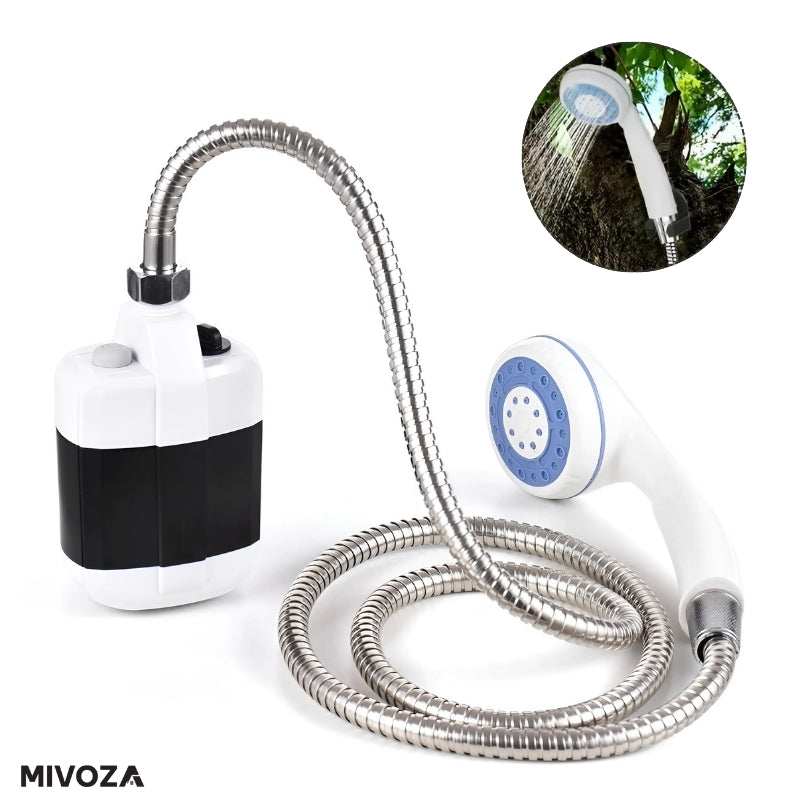 OutdoorShower™ - Portable camping shower set with USB charging station [Last day discount]