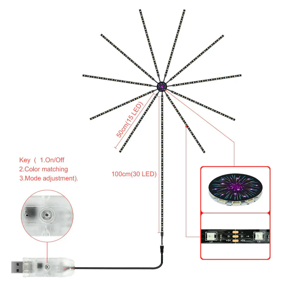 SmartLights™ - Intelligent LED firework lights [Last day discount]