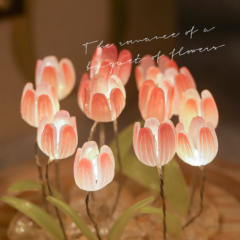 Tulip Night Light™ - Handmade Tulip Night Light Kit Perfect for valentines gift with gift box