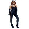 Bewitch™ Halloween Pentagram Halter Catsuit Costume