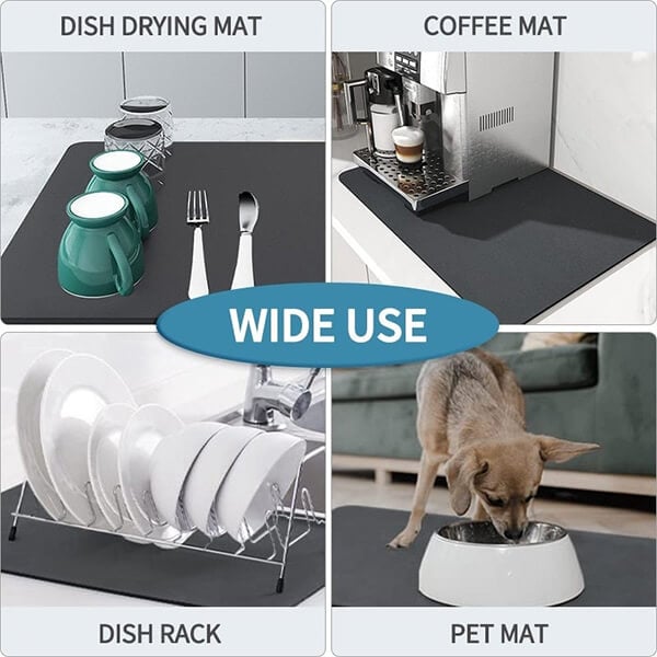 Supremat New Kitchen Super Absorbent Draining Mat