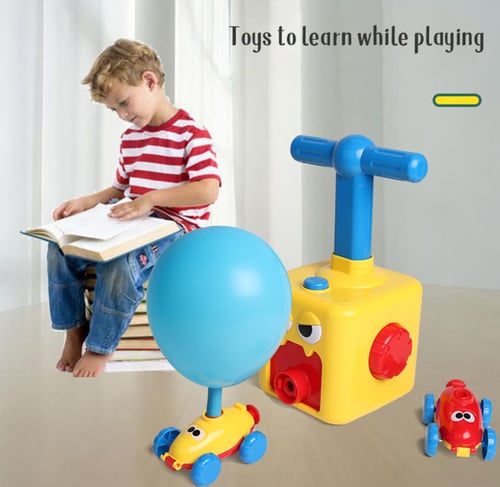 PumpingCar™ Balloon Pump Car Toy Set