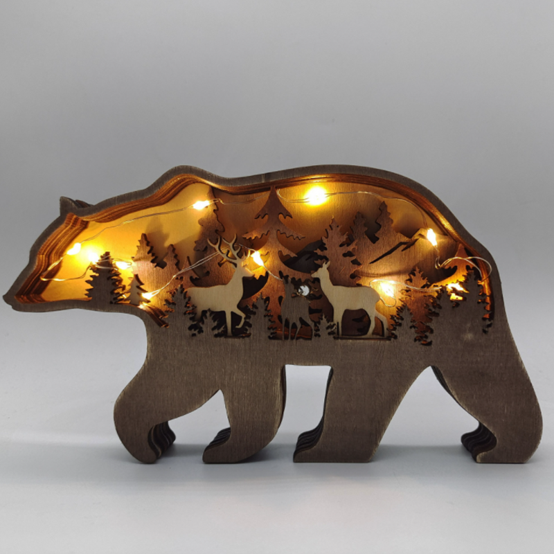 WoodenCrafts™ - Creative forest animal decoration [Last day discount]