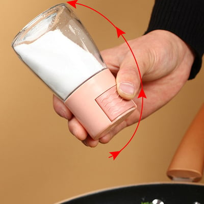 Shakeez Adjustable Push-Type Salt and Pepper Dispensers | BUY 1 GET 1 FREE (2PCS)