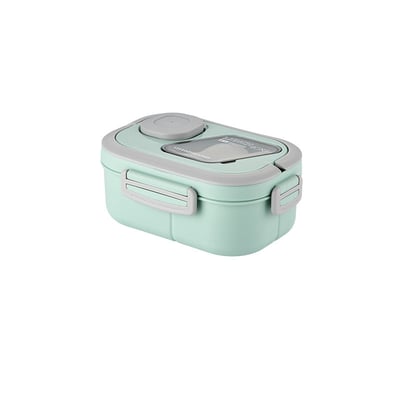 Lunchport Portable Lunch Container with Compartments & Carrying Handle