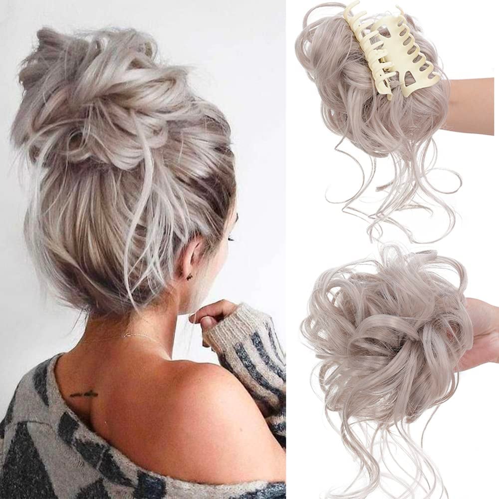 Loopybun - Clip-in Curly Hair Bun Piece