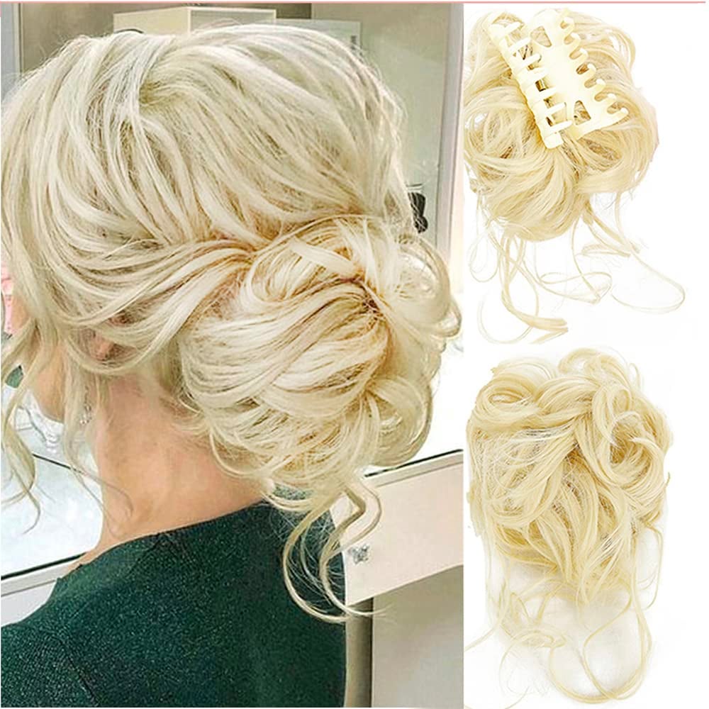 Loopybun - Clip-in Curly Hair Bun Piece