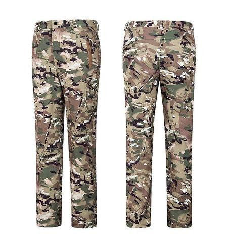 Waterproof Soft Shell Camo Jacket + Pants