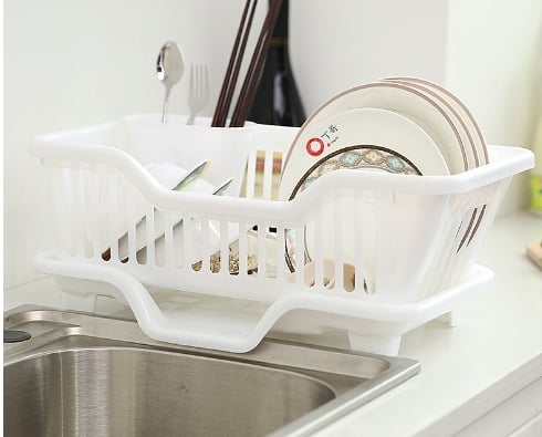 Tworack Double Layer Kitchen Dish Drying Rack