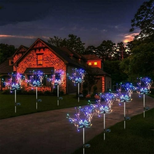 Luminique™ Waterproof Solar Garden Fireworks Lamp | BUY 1 GET 1  FREE (2PCS)