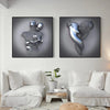 Artizone™ Silver Canvas Paintings