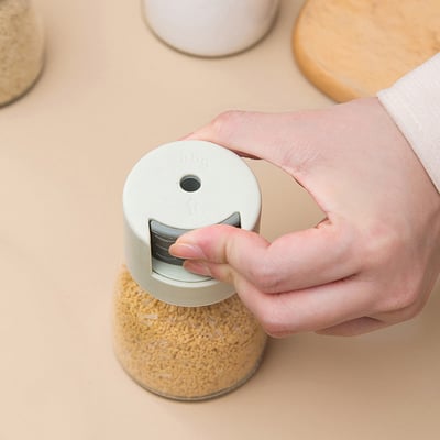 Shakeez Adjustable Push-Type Salt and Pepper Dispensers | BUY 1 GET 1 FREE (2PCS)