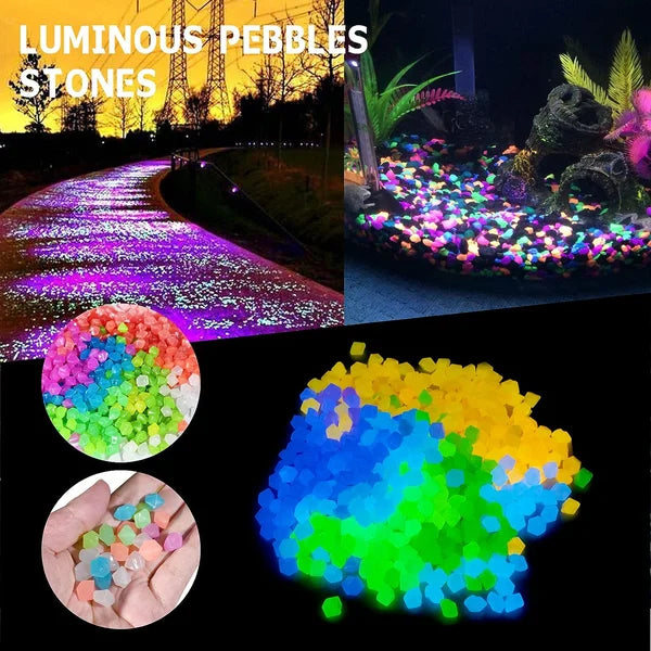 SunStone™ Luminescent Garden Pebbles | Pack Of 100