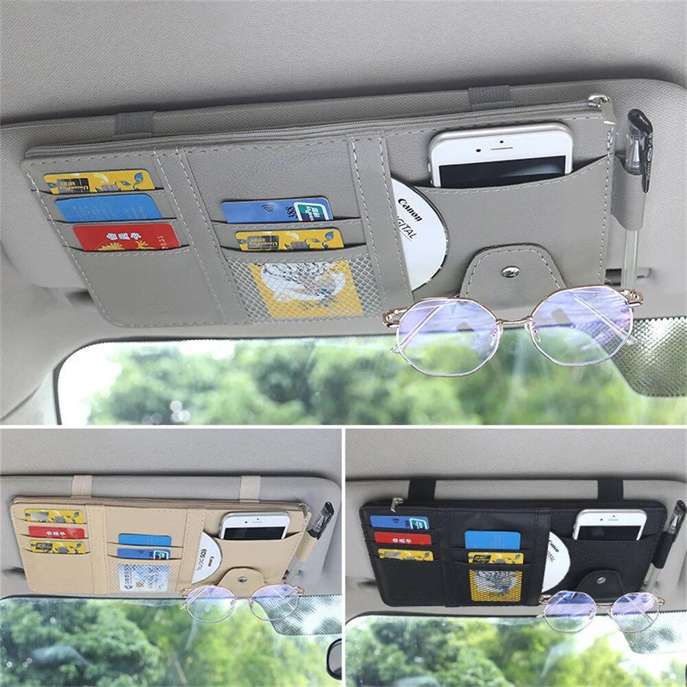 VisorValet™ - Transform the interior of your car with this elegant storage wonder! [Last day discount]