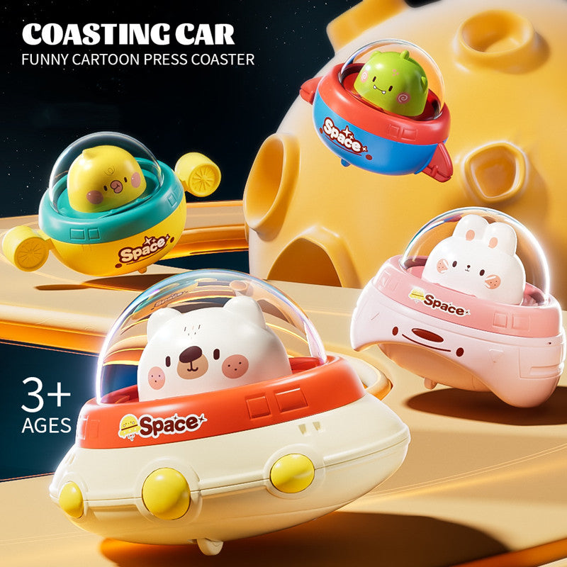 Orbitoys Space Themed Push & Go Toy Cars | BUY 1 GET 1 FREE (2 PCS)