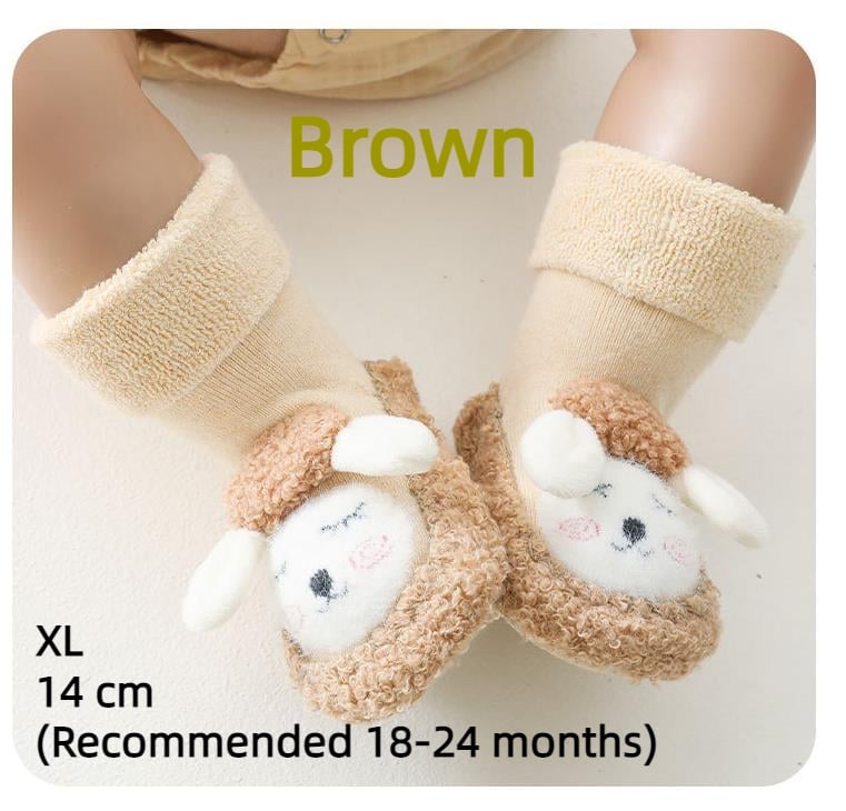 Lolly™ - Baby cartoon plush cotton toddler shoes [LastDayDiscount]