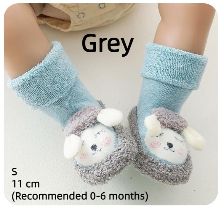 Lolly™ - Baby cartoon plush cotton toddler shoes [LastDayDiscount]