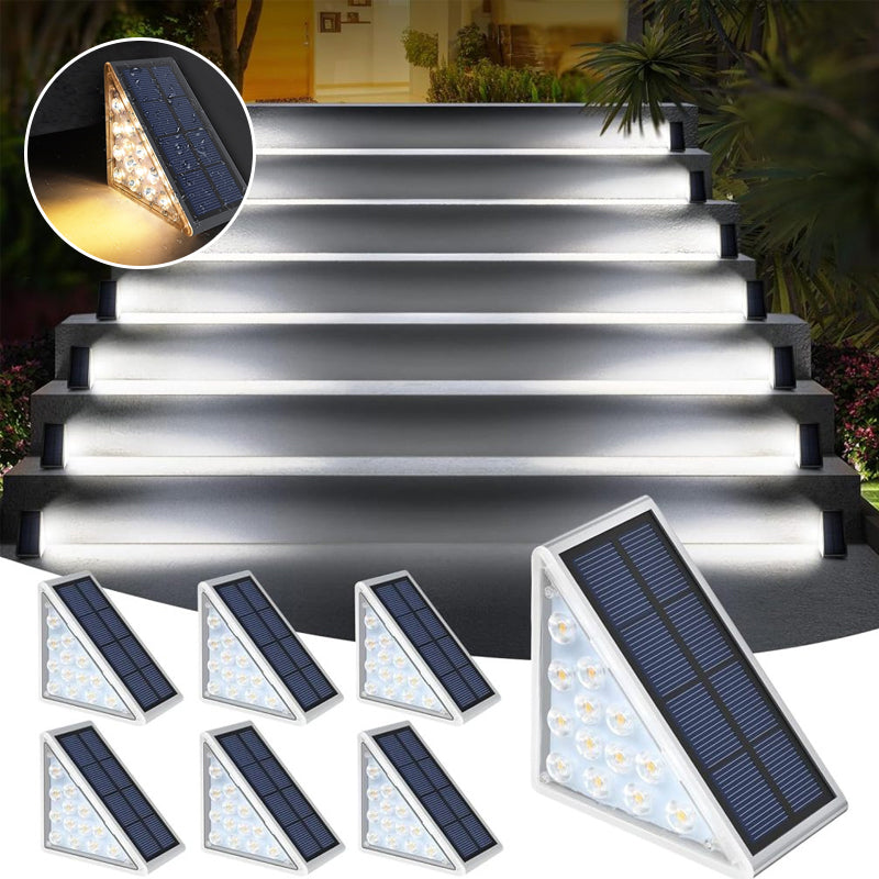 StepLights™ - LED staircase lighting, solar and waterproof [last day discount]