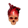 Pumpscull Realistic Halloween Heart-Shaped Skull Sculpture