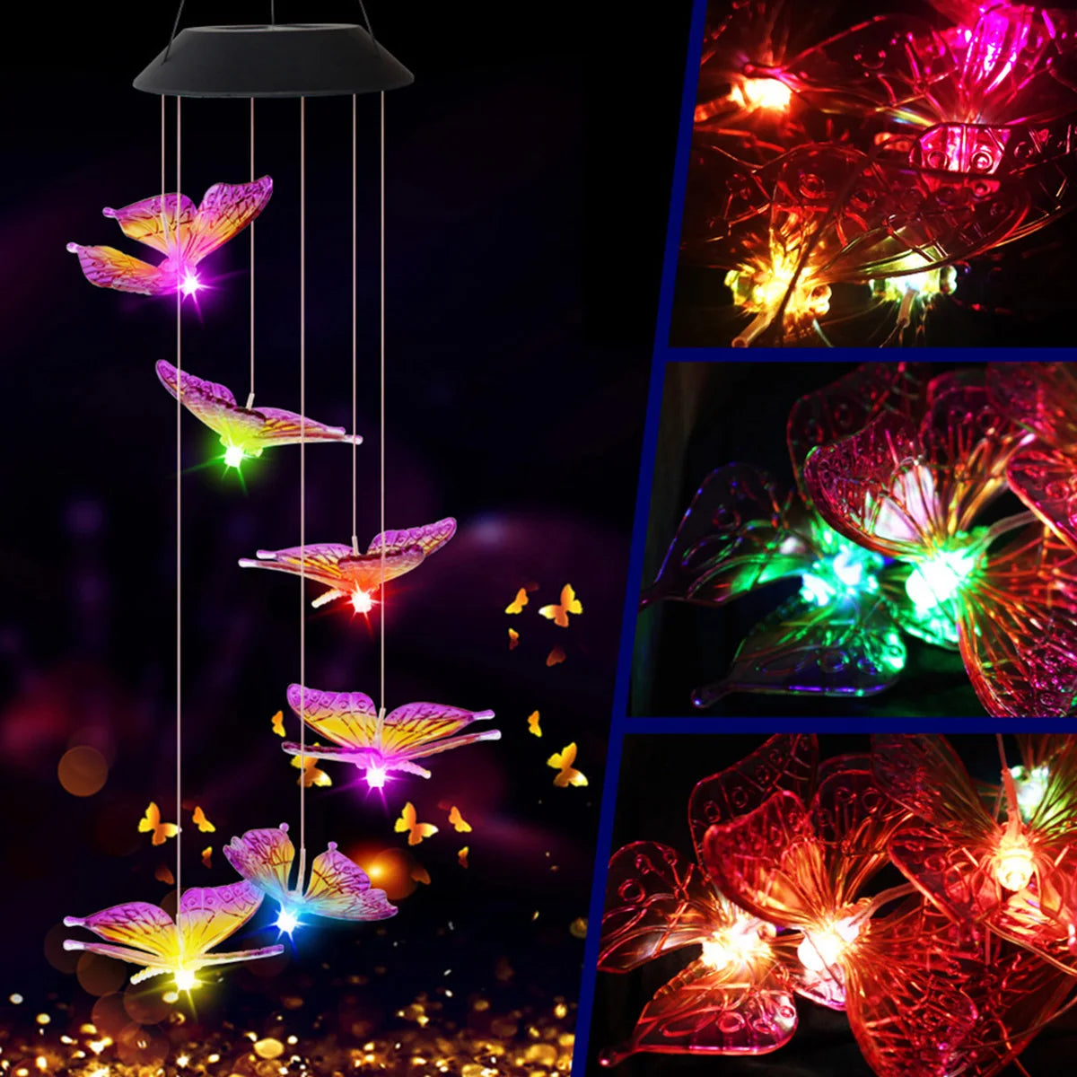 Solar Birds™ - Solar-powered garden lights [Last day discount]