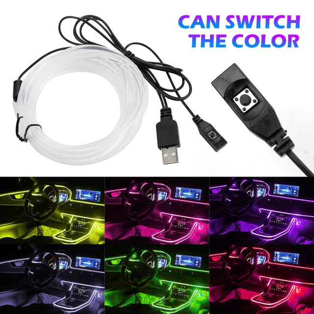 AutoPulse™ - Multicolor Car Strip Lights [Last day discount]