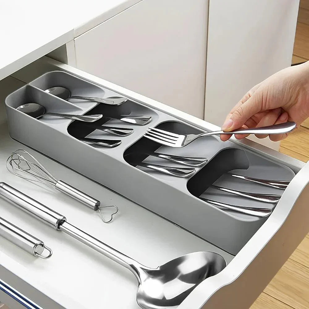 OrganizeBesteck™ - ABS cutlery holder + cutlery set - Practical organization [last day discount]