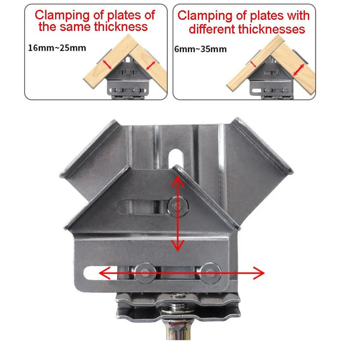 50% OFF | Angleklips 2-Pc Stainless Steel Right Angle Clamp Set