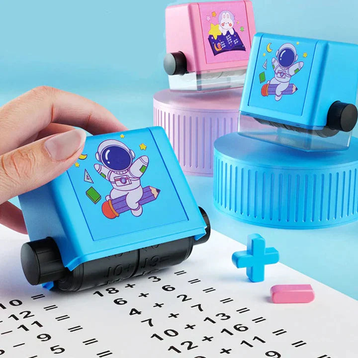 1+1 FREE | Math Learner™ - Arithmetic roll design stamp for kids 【Last day discount】