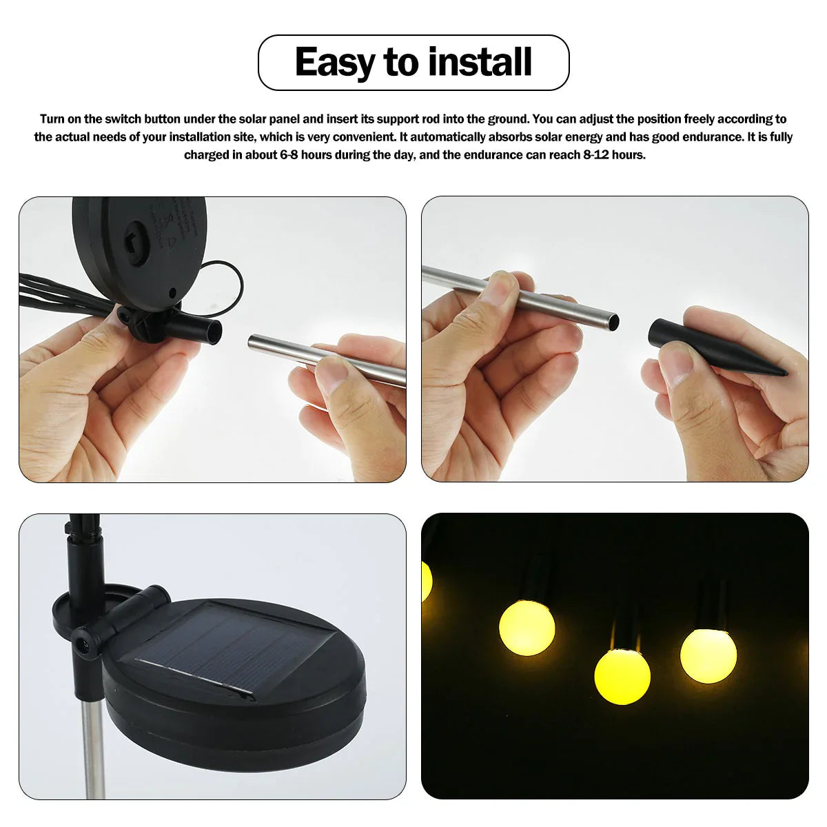 FireFly - Solar Powered Garden Lights